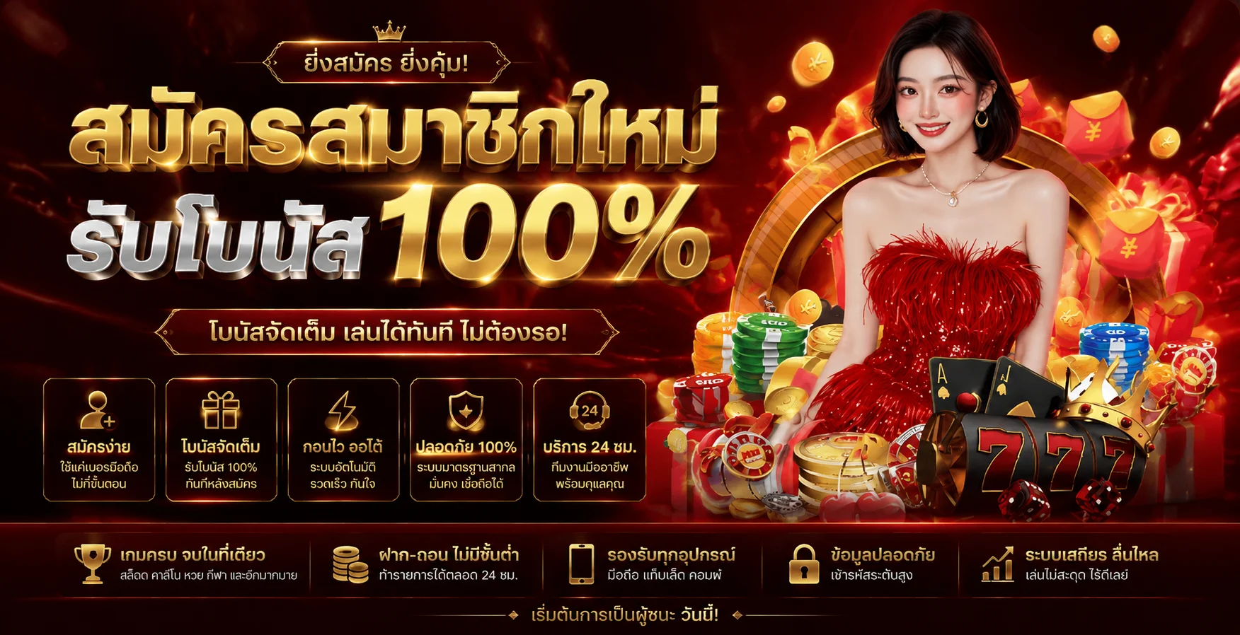 ติดต่อทีมงาน SUPERWINWAY บริการ 24 ชั่วโมง